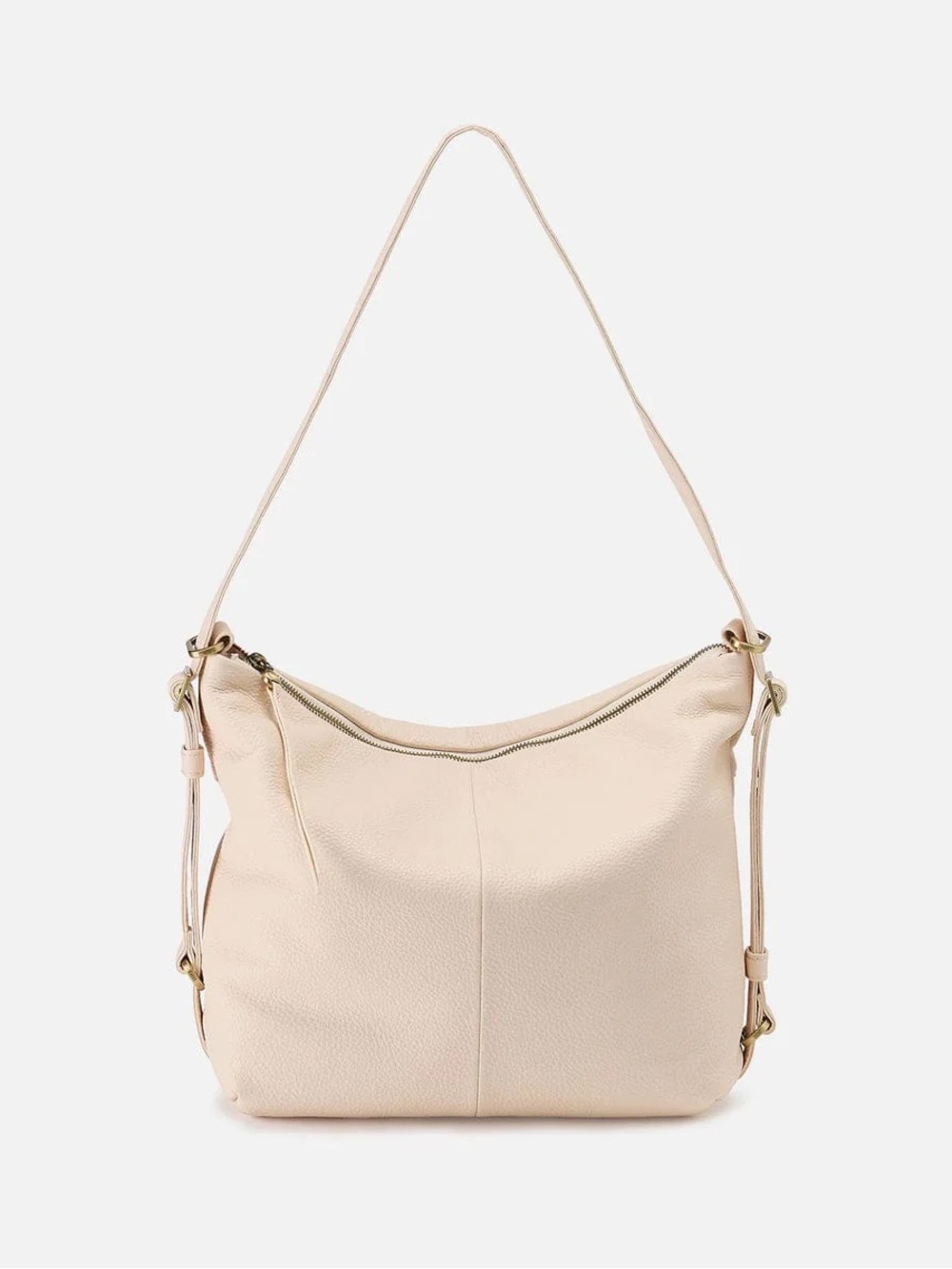 Emily Convertible Backpack in Pebbled Leather